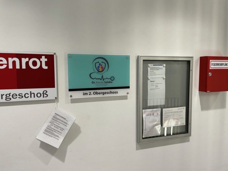 Beschriftung – Beschilderung 4