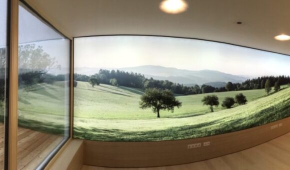 Grossformat Bild hinterleuchtet 15m x 25m 5