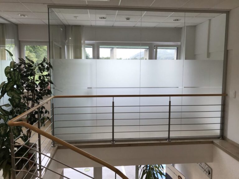 Milchglasfolie Büro Pinsdorf 4