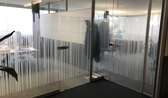 Sichtschutzfolie Buero Linz 6