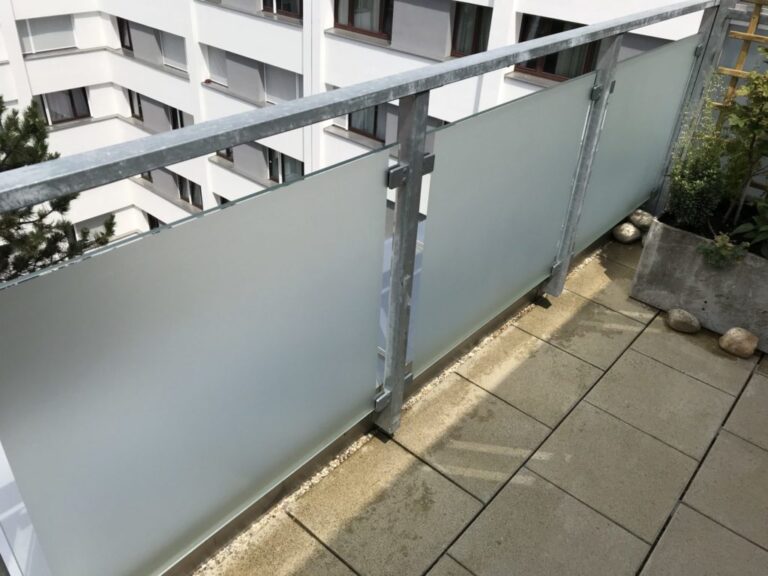 Sichtschutzfolie Glasgeländer 4