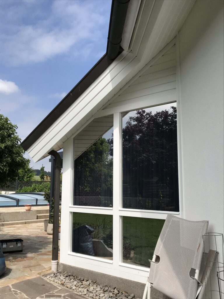 Sonnenschutzfolie Haus 1