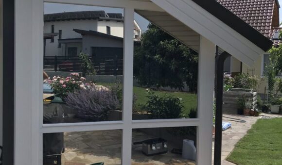 Sonnenschutzfolie Haus 2