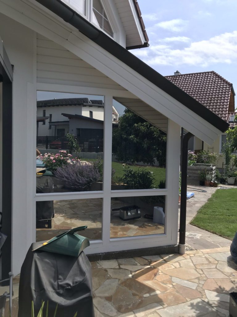 Sonnenschutzfolie Haus 2